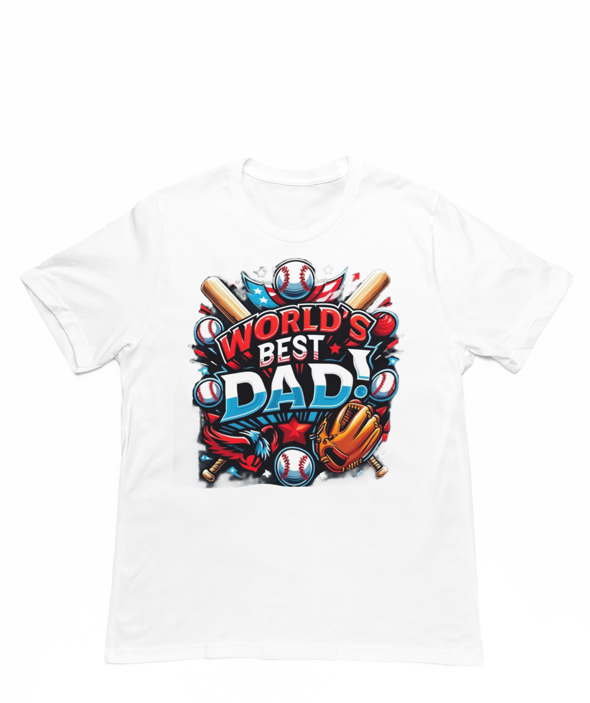 Worlds best dad t-shirt - Father's Day gift